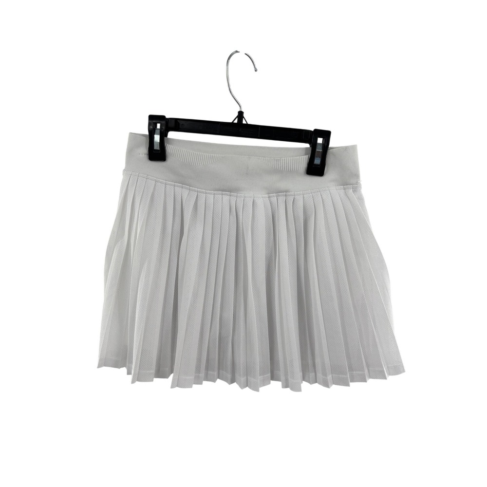 FP Movement by Free People White Pleated Tennis Skirt Built In Shorts M